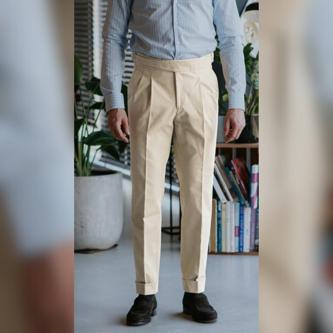 Vienna Seersucker Trousers